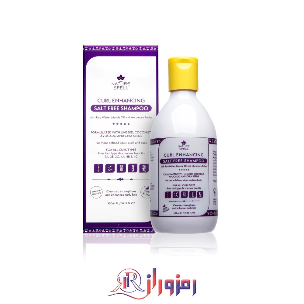 شامپو تقویت کننده مو فر نیچر اسپل nature spell حجم 300 میل،خرید و قیمت شامپو تقویت کننده مو فر نیچر اسپل nature spell حجم 300 میل